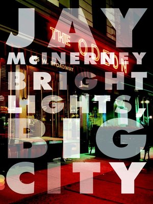 cover image of Bright Lights, Big City